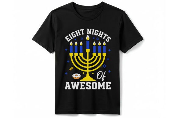 Eight Nights of Awesome: A Festive T-Shirt Design for Crafters