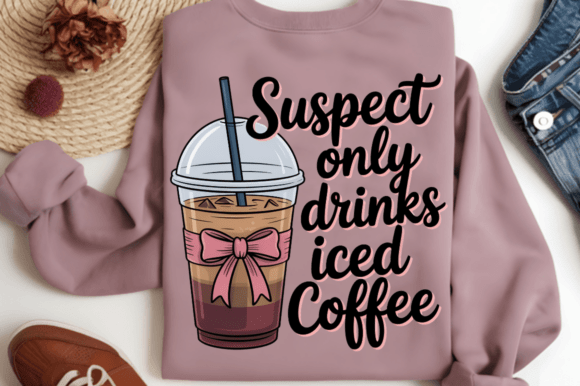 Funny Sarcastic Suspect Only Coffee Graphics for Bloggers