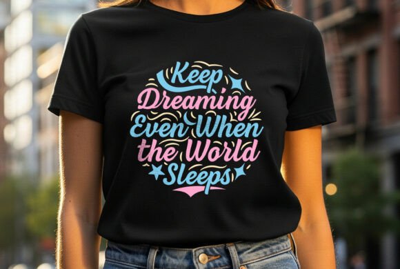 Keep Dreaming: A Bold T-Shirt Design for MLK Day