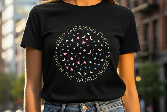 Keep Dreaming Inspire Change: Bold T-Shirt Graphics for Local Brands