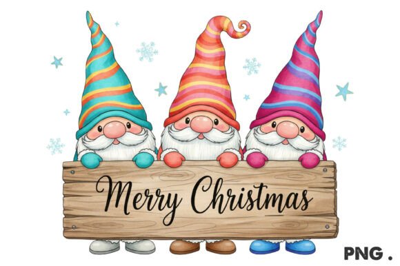Merry Christmas Gnome PNG: A Charming Addition to Holiday Graphics