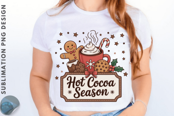 Review: Brushstroke Hot Cocoa Season Bow PNG for Graphics