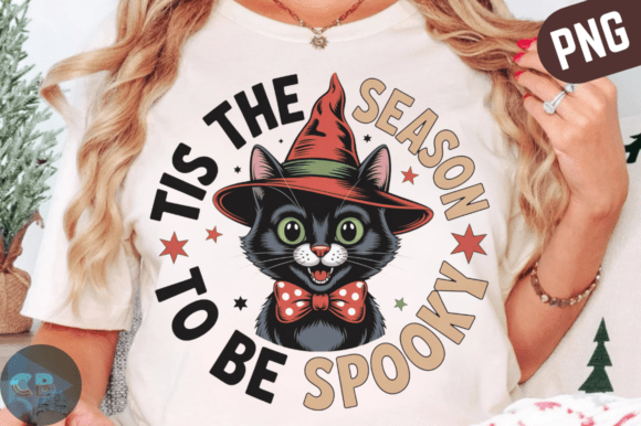 Tis the Season to Be Spooky PNG Design for Graphics and T-Shirts
